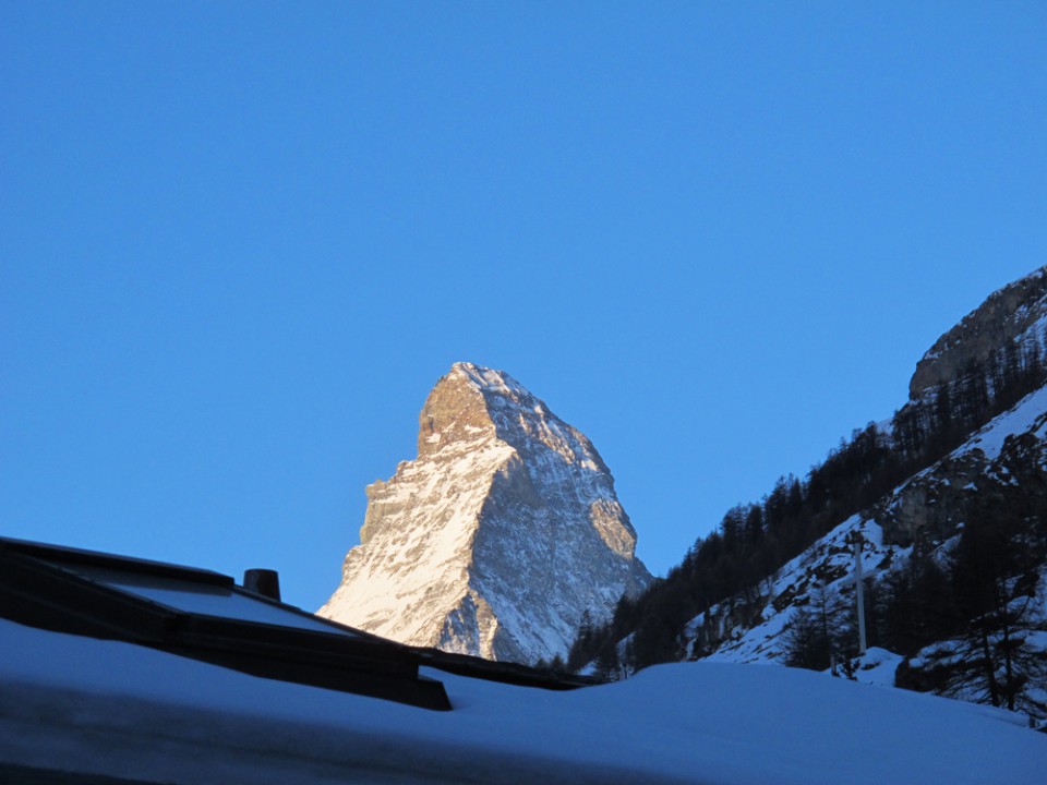 Matterhorn am Morgenfrüh